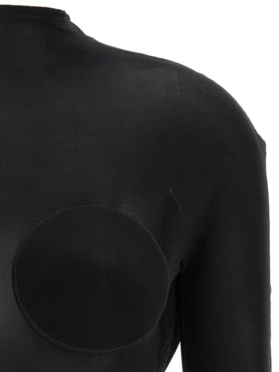 Jean Paul Gaultier Cone Sweater In Black