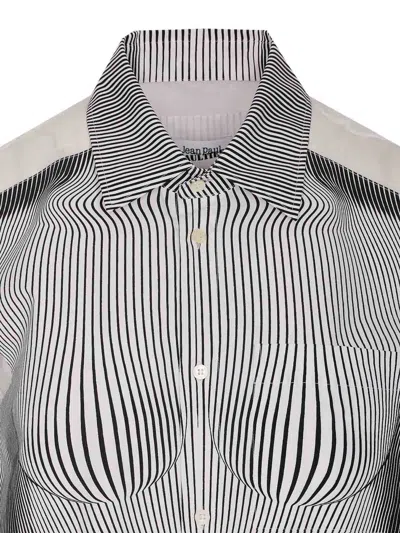 Jean Paul Gaultier Petit Grand Shirt In Black
