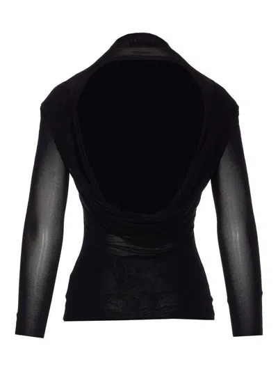 Jean Paul Gaultier The Backless Conical Top In Black