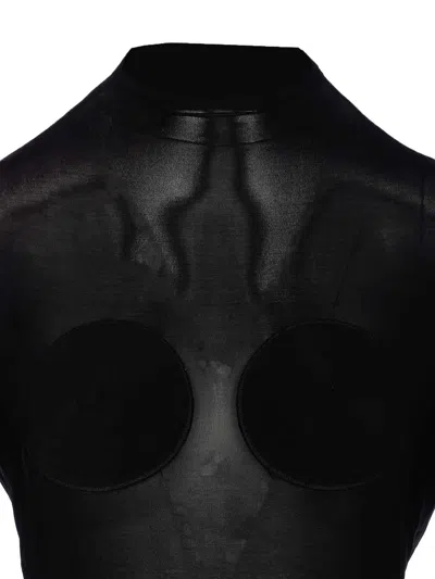 Jean Paul Gaultier The Backless Conical Top In Black