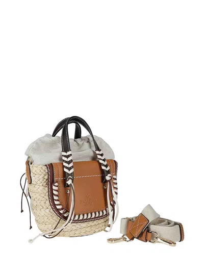 Cuba Lab Hand Bag In Raffia And