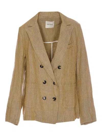 True Avenue Sabi Jacket In Neutral
