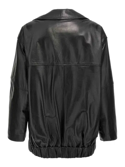 Marella Bomber Capsule Emily Ratajkowski X In Black