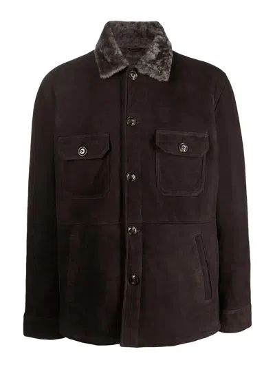 Barba Napoli Barba Jackets In Brown