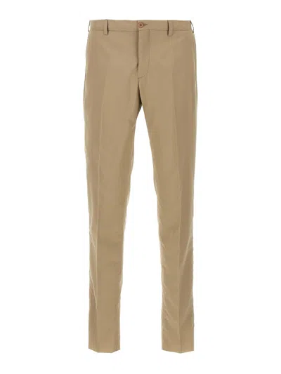 Pal Zileri Duca Suits Beige In Brown