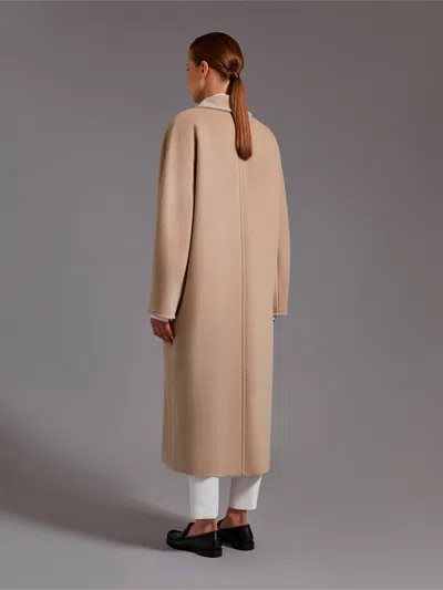 Max Mara Beige Double Breasted Trench Coat