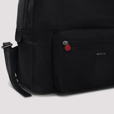 Kiton Backpacks Black