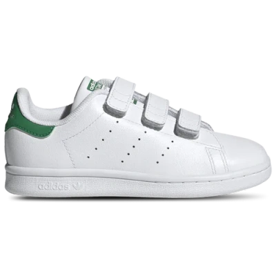 Adidas Originals Stan Smith Low-top Leather Trainers Years 6-8 Years In White