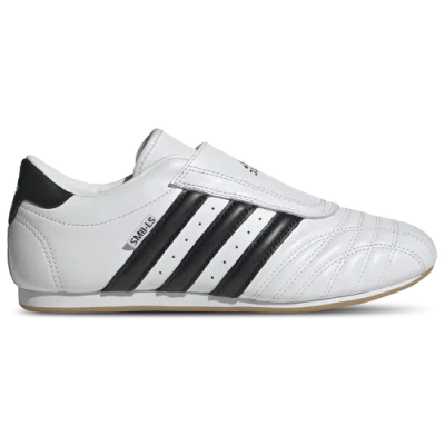 Adidas Originals Taekwondo Sneaker Quilted Rubber Sole Stripes In White
