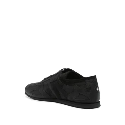 Ann Demeulemeester Milton Low-top Boxing Sneakers In Black