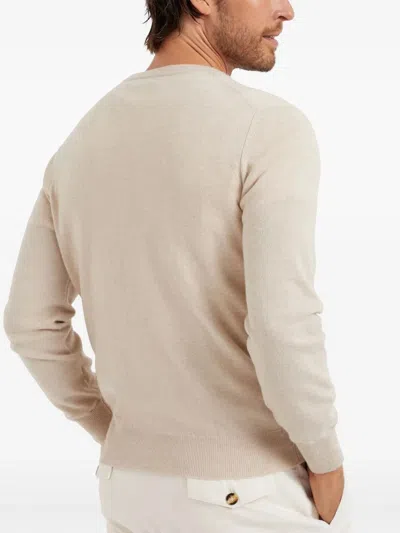 Brunello Cucinelli Cashmere Crew Neck Sweater