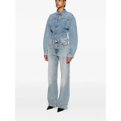 Haikure Cotton Denim In Blue