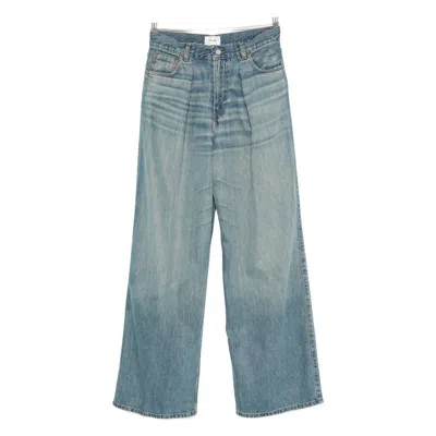 Haikure Denim Straight-leg Jeans In Blue