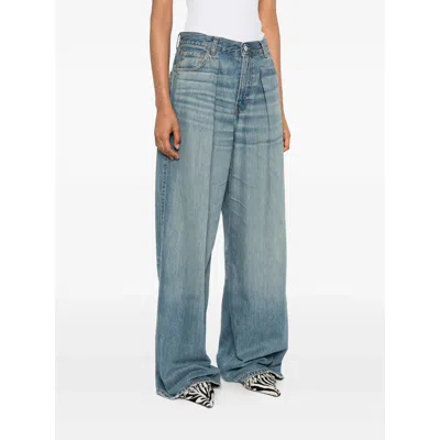 Haikure Denim Straight-leg Jeans In Blue