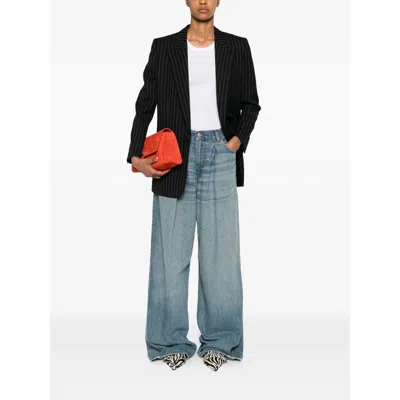 Haikure Denim Straight-leg Jeans In Blue