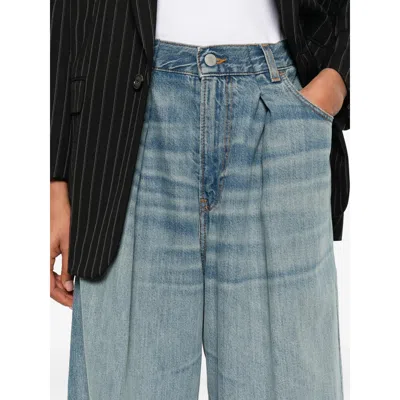 Haikure Denim Straight-leg Jeans In Blue