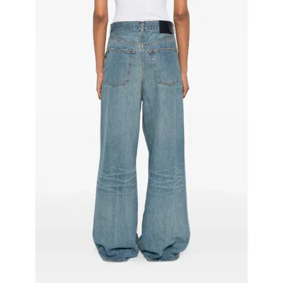 Haikure Denim Straight-leg Jeans In Blue