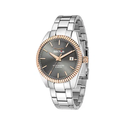 Sector Man  R3253240009 41 Mm In Metallic