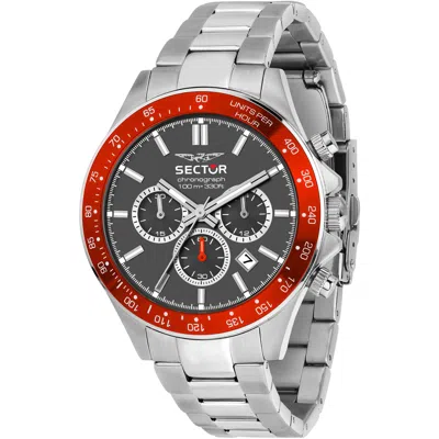 Sector Man  R3273661036 43 Mm In Metallic