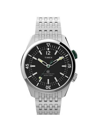 Timex Clock  Waterbury Tw2v49