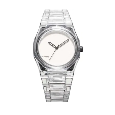 D1 Milano Unisex Watch  D1-nybj01 39 Mm In Metallic