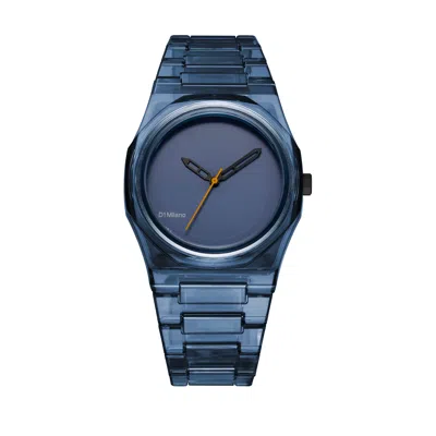 D1 Milano Man  D1-nybj05 39 Mm In Blue