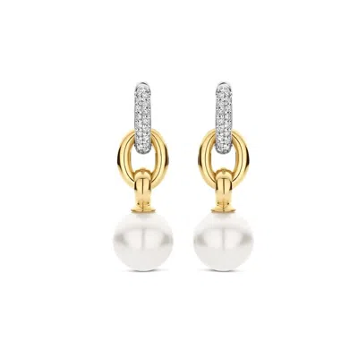 Ti Sento Milano Earrings Woman  78016yp In Metallic
