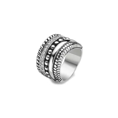 Ti Sento Milano Ring Woman  1835 In Metallic