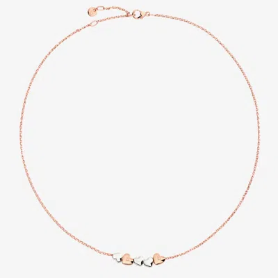 Dodo Women's Necklace  Heart Dcc5000heart0009a In Pink