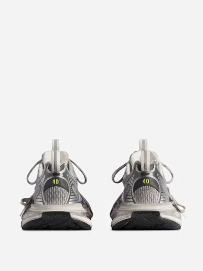 Balenciaga Multicolor Mesh And Rubber 3xl Sneakers In Gray