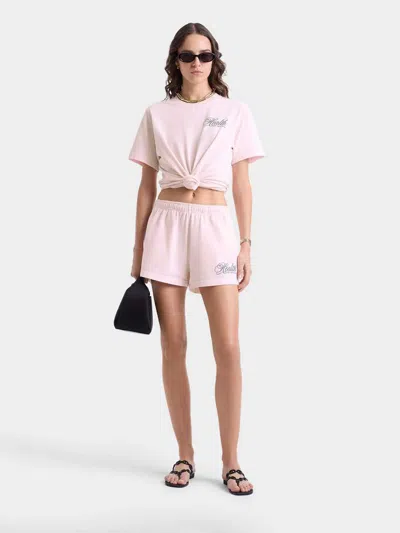 Sporty And Rich Sporty & Rich Shorts Health Script Disco