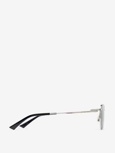 Bottega Veneta Split Panthos Sunglasses In Gray