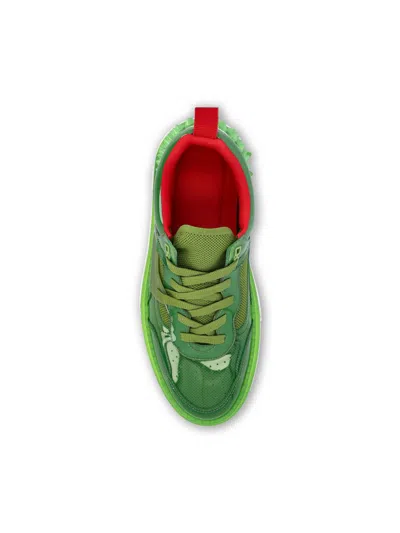 Christian Louboutin Sneakers In Green