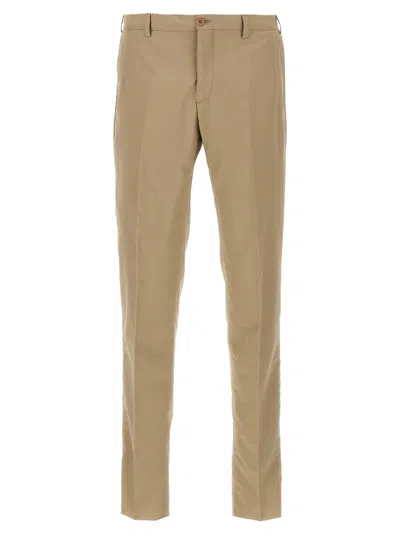 Pal Zileri Duca Suits Beige In Brown