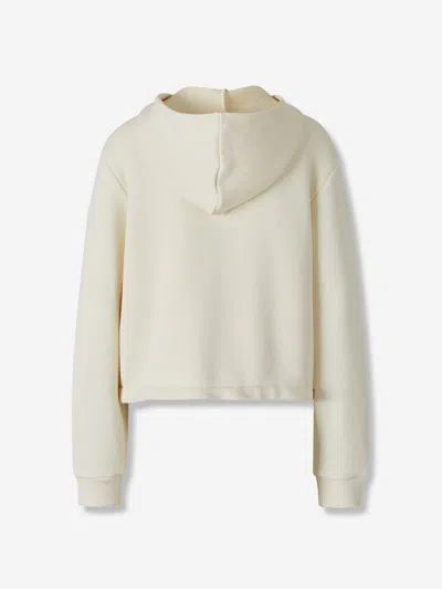 Moncler Hooded Sweatshirt With Zipper In Gray