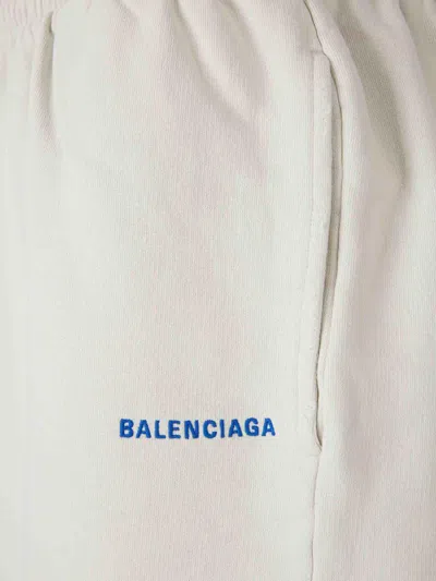 Balenciaga Sports Bermuda Shorts In White