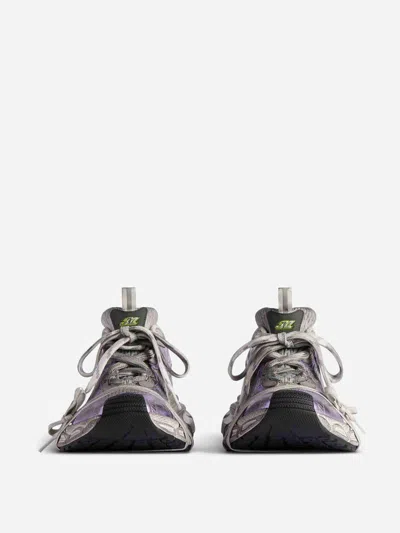 Balenciaga Multicolor Mesh And Rubber 3xl Sneakers In Gray