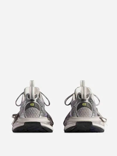 Balenciaga Multicolor Mesh And Rubber 3xl Sneakers In Gray