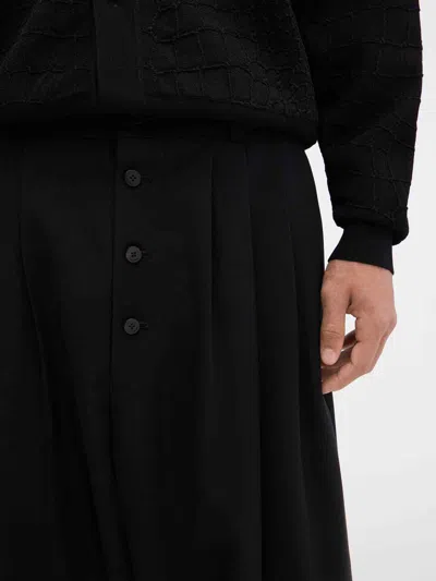 Jacquemus Le Pantalon Fernando Wool Pants In Black