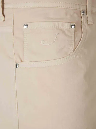 Jacob Cohen Nicolas Cotton Bermuda Shorts In Neutral