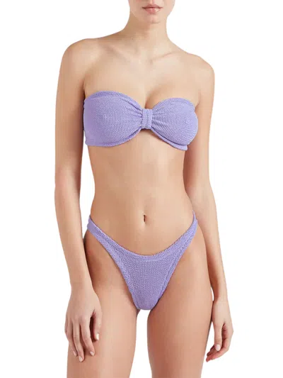 Hunza G Purple Jean Bikini
