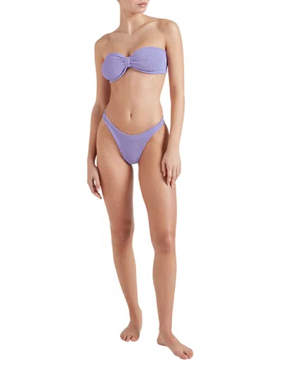 Hunza G Purple Jean Bikini