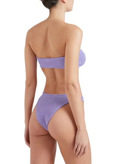 Hunza G Purple Jean Bikini
