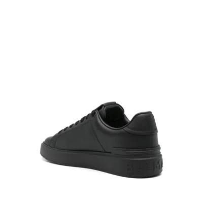 Balmain Leather Sneakers
