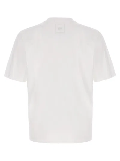 Y-3 Crewneck Graphic Print Oversize Short Sleeve T-shirt In White
