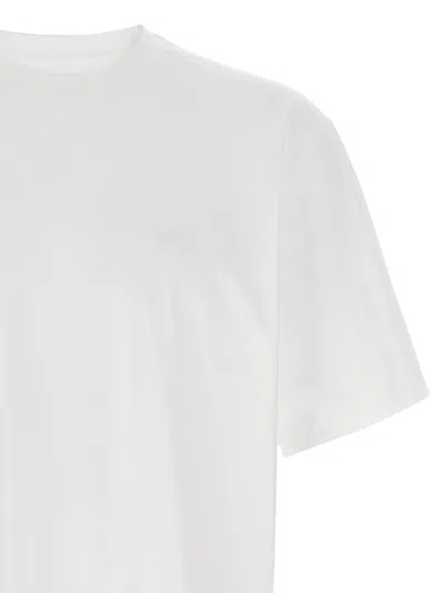 Y-3 Crewneck Graphic Print Oversize Short Sleeve T-shirt In White