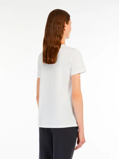 Max Mara M Monogram Cotton Jersey T-shirt Clothing