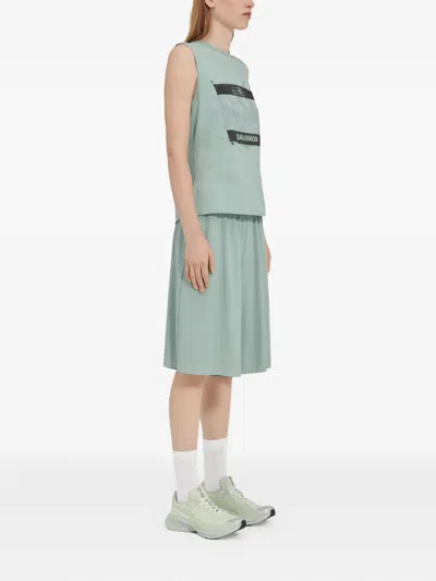 Mm6 X Salomon Mm6 Maison Margiela X Salomon X Salomon Logo Tank Top In Green