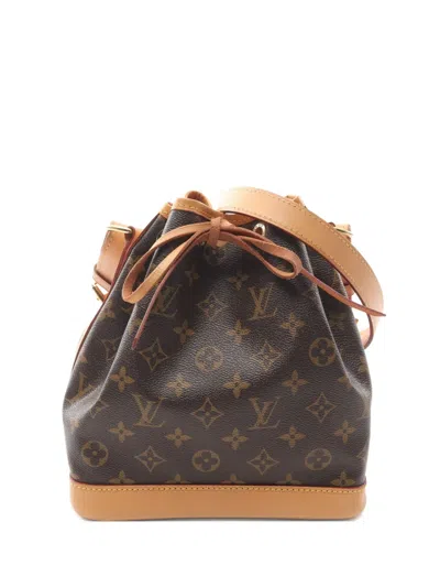 Pre-owned Louis Vuitton 2017 Noé Bb Monogram Shoulder Bag In Brown