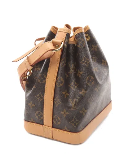 Pre-owned Louis Vuitton 2017 Noé Bb Monogram Shoulder Bag In Brown
